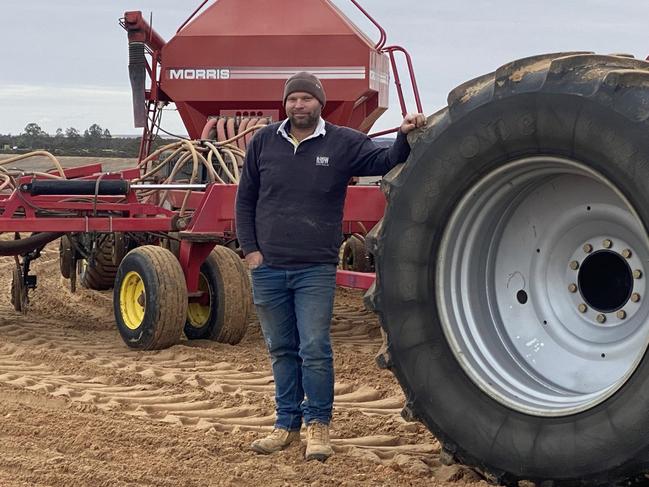 Wynarka/Karoonda farmer Ryan Paech is proud to be forging a career on the land. Picture: supplied.