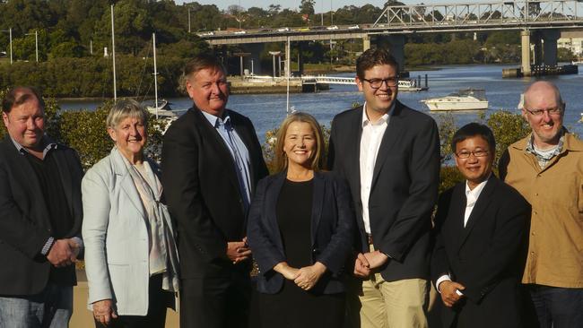 Labor candidates for Grant McKee, Judith Nicholas, Bernard Purcell, Penny Pedersen, Jerome Laxale, Peter Kim and Chris Rutter.