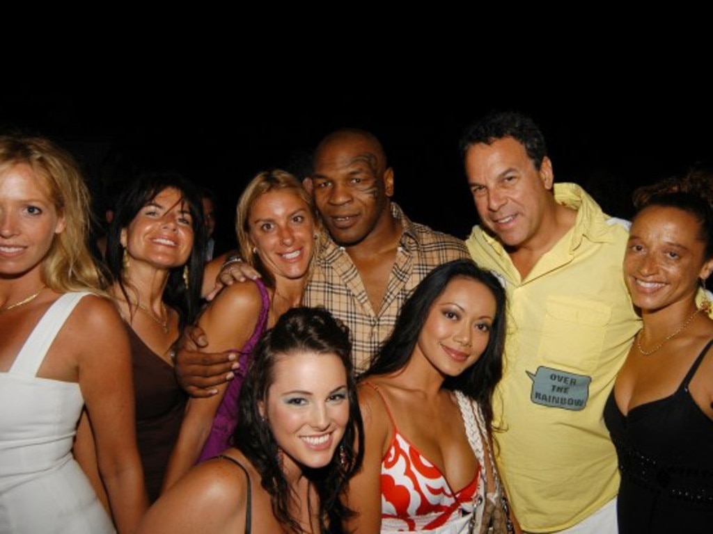 Mike Tyson back in his wild partying days