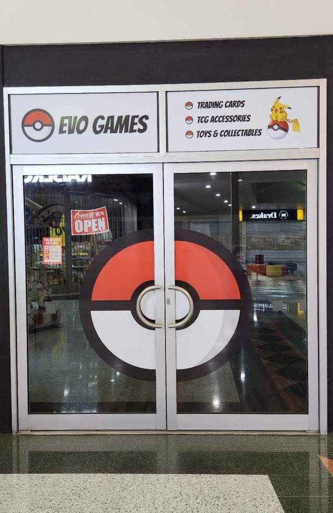 EVO Games storefront at Winston Glades Shopping Centre.