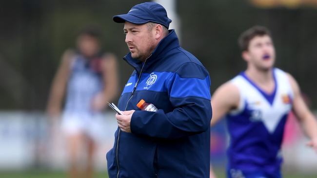 Sunbury coach Travis Hodgson. Picture: Andy Brownbill