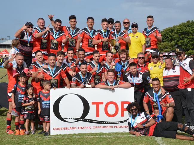 The Mudgeeraba side that won last year’s reserve grade premiership. Picture: Rugby League Gold Coast