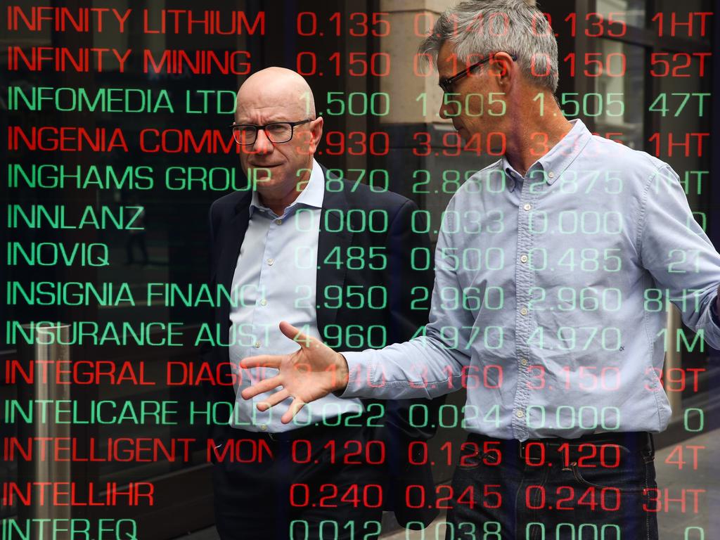 SYDNEY, AUSTRALIA - NewsWire Photos - APRIL 18 2023 - A general view of people walking past the ASX in Central Sydney. Picture NCA NewsWire / Gaye Gerard