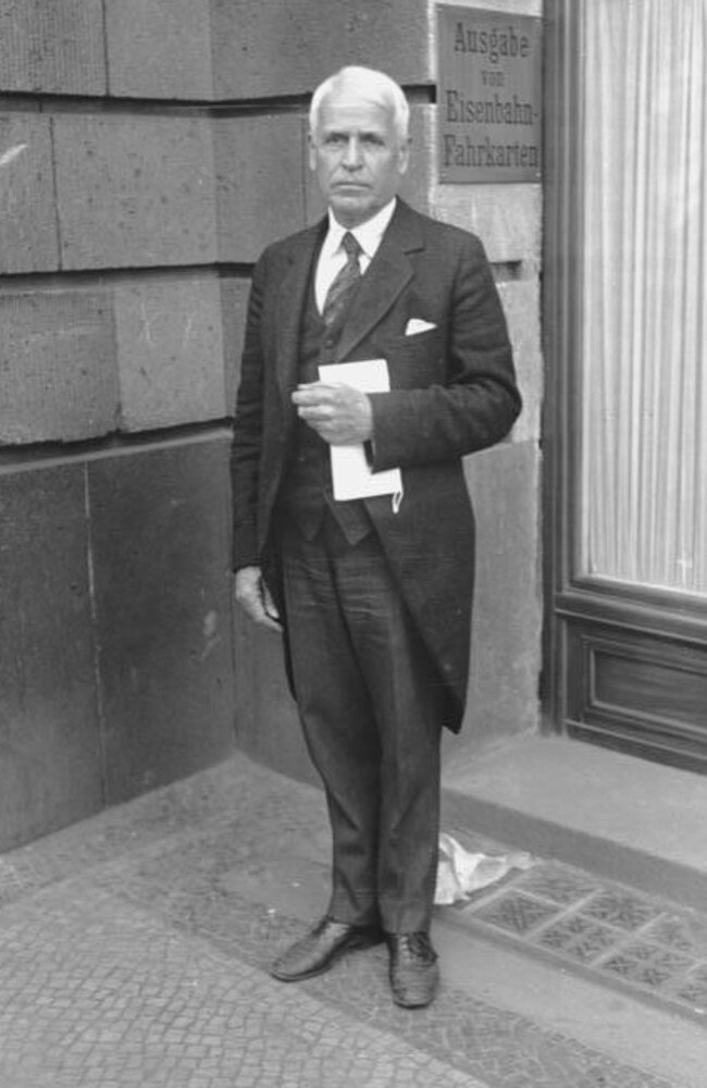 A 1928 photo of hotelier Ellsworth Statler who was the first manager of Hotel Pennsylvania and bought it outright in 1948.  