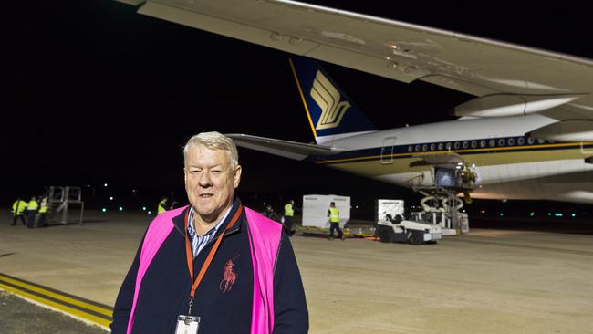 John Wagner at Wellcamp Airport. Picture: Kevin Farmer