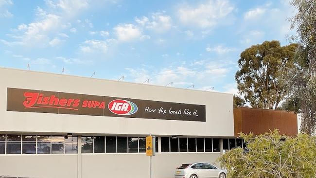 Raymond Terrick began his crime spree at the Robinvale IGA. Photo: Google Maps