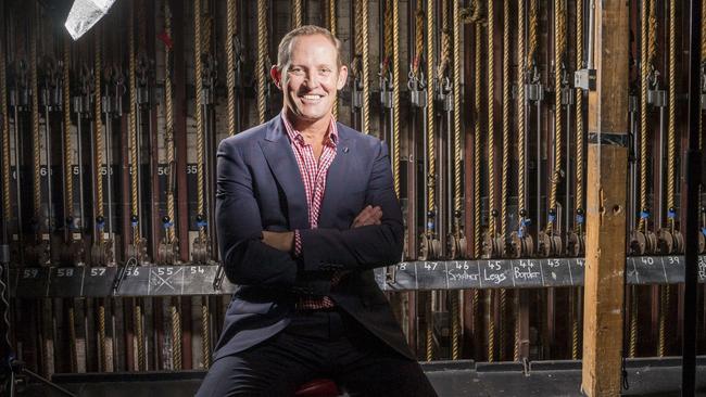 Todd McKenney at Her Majesty's Theatre. Picture: Nick Clayton