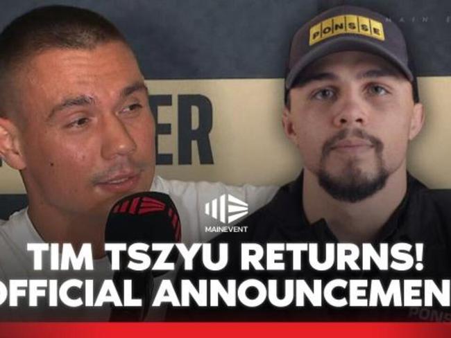 Tim Tszyu return OFFICIAL vs USA star