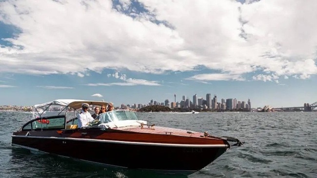 MV Bel on Sydney Harbour.