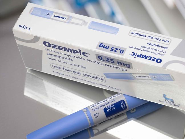 (FILES) This photograph taken on February 23, 2023, in Paris, shows the anti-diabetic medication "Ozempic" (semaglutide) made by Danish pharmaceutical company "Novo Nordisk". Surging demand for diabetes and weight loss drugs Ozempic and Wegovy has propelled Danish pharma group Novo Nordisk to the top spot as Europe's most valuable company, giving Denmark's economy a major makeover. (Photo by JOEL SAGET / AFP)