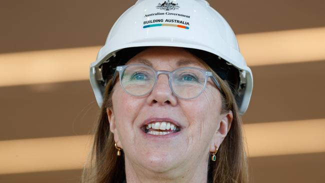 Transport Minister Catherine King will announce tenders will be open to manage access to Sydney airport following Rex’s collapse. Picture: NewsWire / Max Mason-Hubers