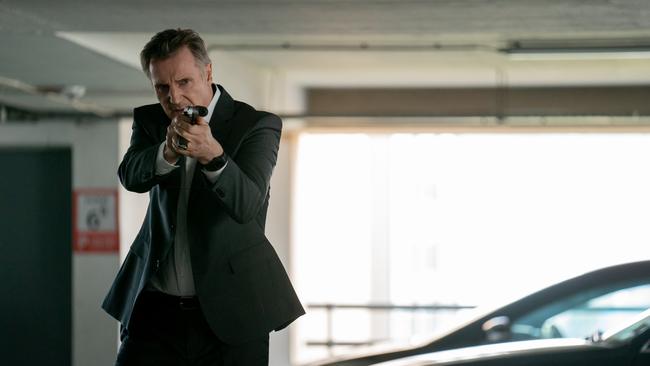 Not another hit! Liam Neeson stars as “Alex Lewis” in director Martin Campbell’s Memory