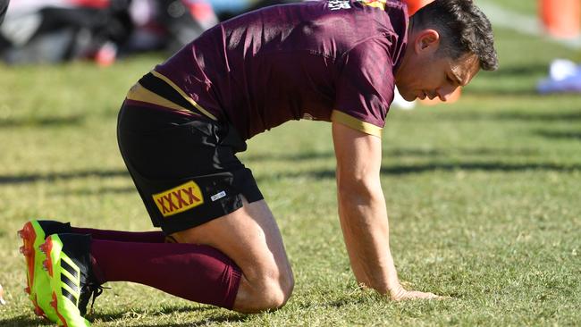 Billy Slater has done everything to play for Queensland. (AAP Image/Darren England)