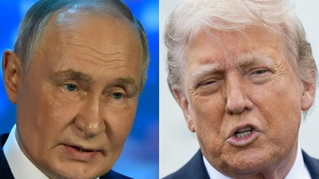 Trump seems to have completely misread Vladimir Putin in thinking Putin was interested in peace. Picture: AFP