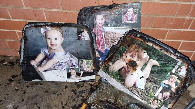 Shepparton mother-of-six Brooke Stokes lost all her belongings in a house fire on Sunday July 4, 2021. Picture: Contributed