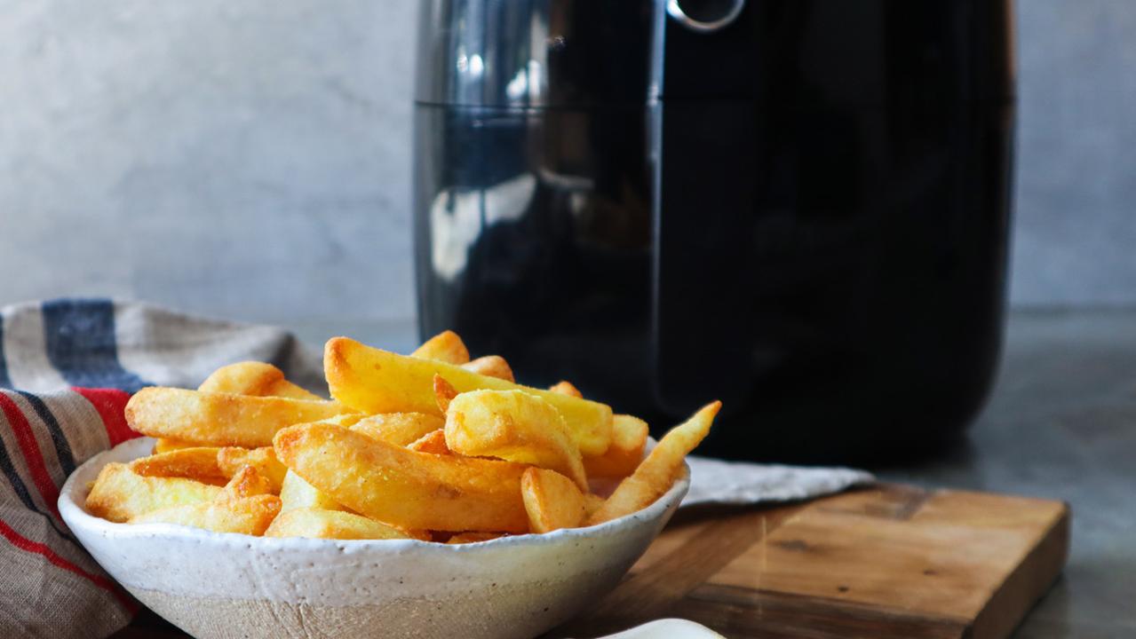 How to make perferct, crispy chips in your airfryer. Picture: Tristan Lutze