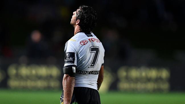 Johnathan Thurston doesn’t want a wooden spoon added to his legacy. (Photo by Ian Hitchcock/Getty Images)