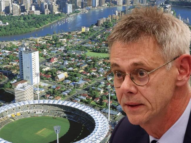 The initial $1bn price tag for the Gabba redevelopment was based on absolutely nothing, Director-General of Premier and Cabinet Mike Kaiser has said.