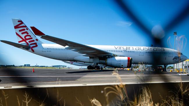 Virgin Australia’s bidders Bain Capital and Cyrus Capital are expected to brief the bond holders of their plans over the next week. Picture: AFP