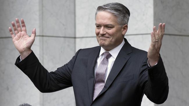 Mathias Cormann’s consensual style impressed European leaders. Picture: NCA NewsWire / Gary Ramage