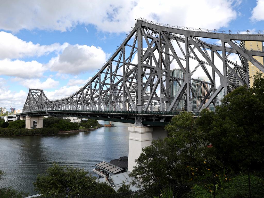 The Brisbane icon is falling to the ravages of time. Picture: David Clark