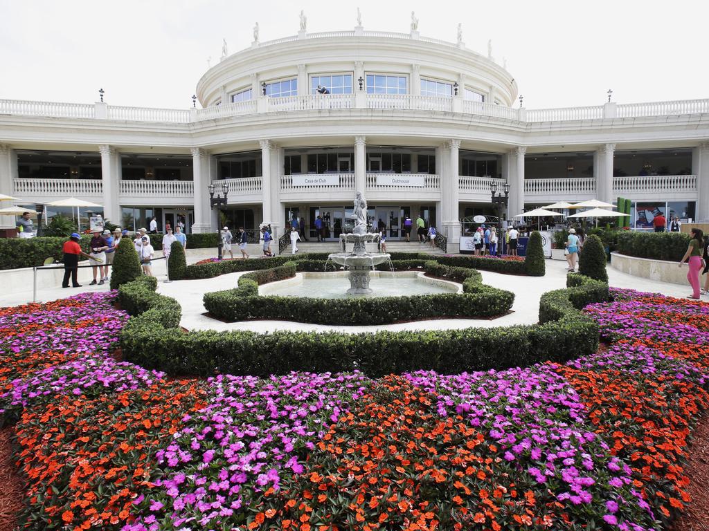 Trump National Doral clubhouse in Doral, Florida. Picture: AP Photo/Wilfredo Lee