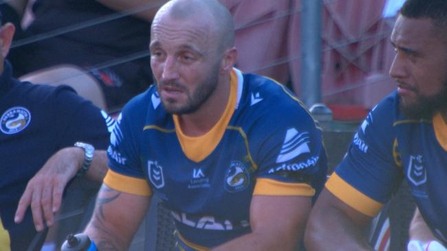 Eels new recruit Josh Hodgson. Fox Sports