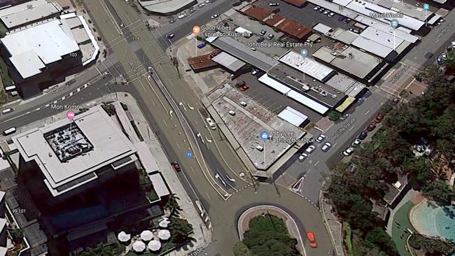 Traders in Purple have plans to develop 1 Redcliffe Pde, which is opposite Mon Komo Hotel, Redcliffe. Picture: Google Maps 