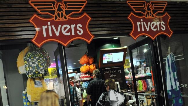 One of the Specialty group’s Rivers stores. Pic: AAP