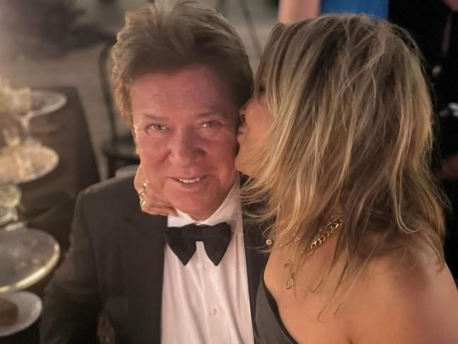 Richard Wilkins and Mia Hawkeswell at the wedding of Leilani Abels and Matthew Chapman. Picture: Supplied