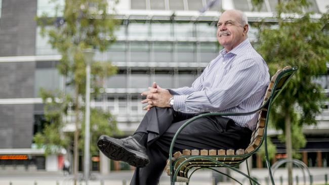 AFL legend Leigh Matthews is also supportive of a Queensland Grand Final. Picture: Jason Edwards