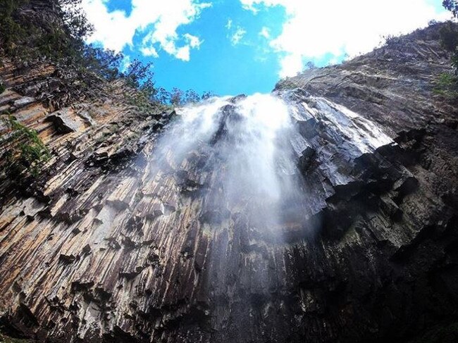 Minyon Falls, Nightcap National Park, NSW. MUST CREDIT: Ben Buchan @bensunderwater