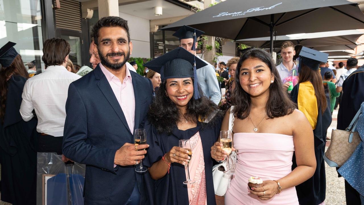 03-02-2025 Deakin University graduation Devarsh Bhavsar, Khushbu Patel and Masoom Patel