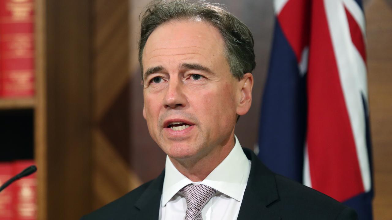 Health Minister Greg Hunt said mental health initiatives needed to reach people before they attempted self harm. Picture: NCA NewsWire / David Crosling