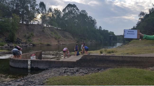 Mary River Catchment Coordinating Committee tests the Mary River.