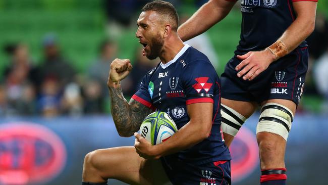 It’s strictly business for Quade Cooper this weekend. Picture: Getty