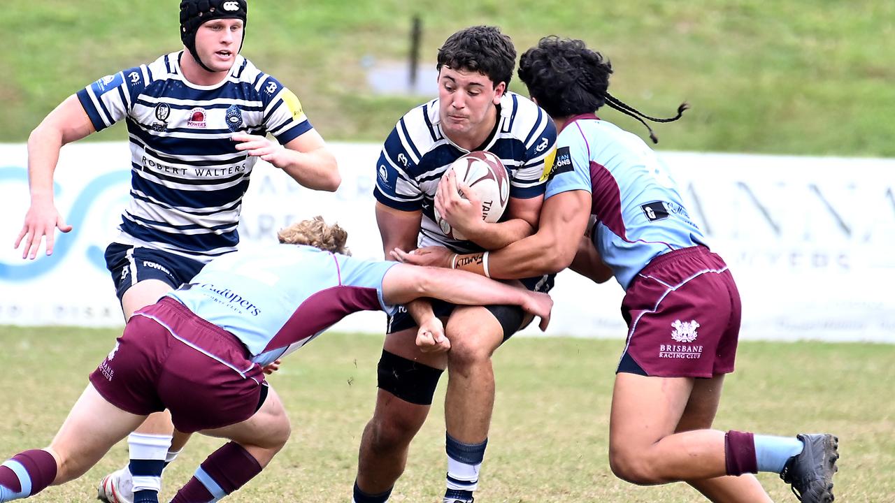 Mitch Ross.Colts 1 club rugby between Brothers and Norths Saturday May 25, 2024. Picture, John Gass