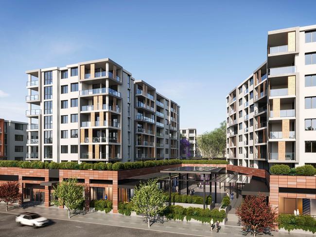 What the town centre of Box Hill Square could look like instead. Picture: Hills Shire Council