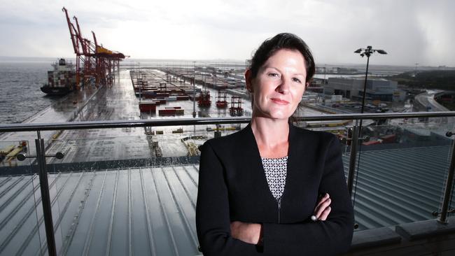 Senior Patrick executive Alexandra Badenoch said it was a particularly busy time for the company, with a burst of a container activity ‘before the lull over Chinese New Year next month’. Picture: Renee Nowytarger