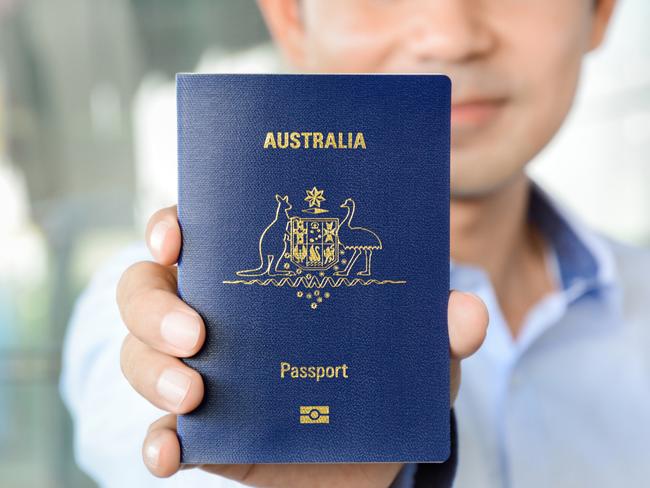 Generic passport, immigration, border force Picture: Getty Images