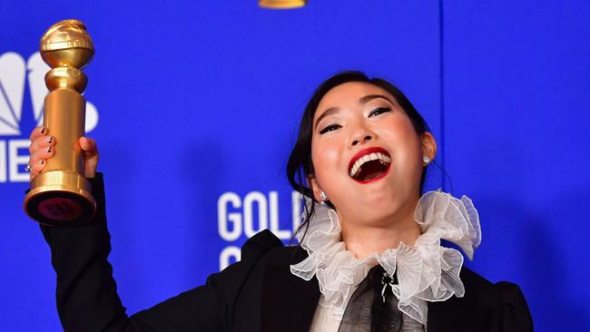 The actor this year became the first person of Asian descent to win a Golden Globe Award in a lead actress film category. Picture: Frederic J. Brown/AFP