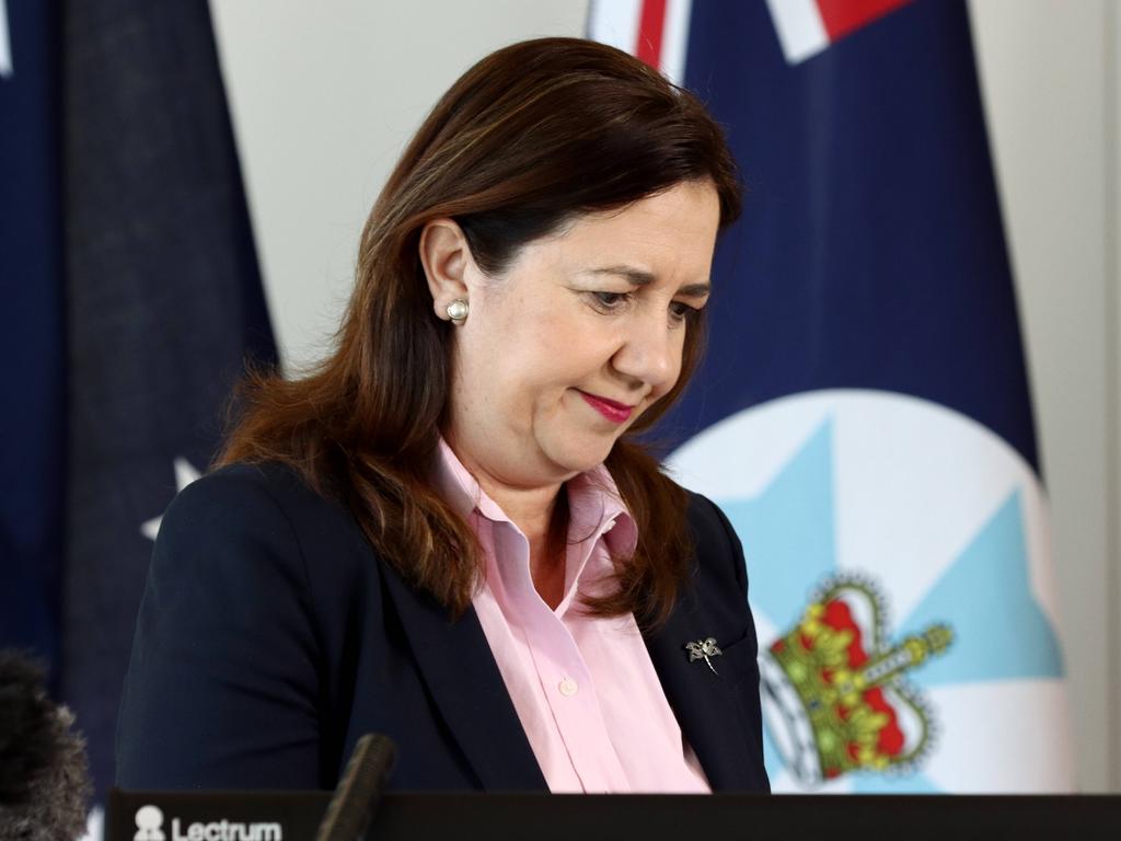 Ms Palaszczuk said the legislation would give people a choice at the end of their life. Picture David Clark