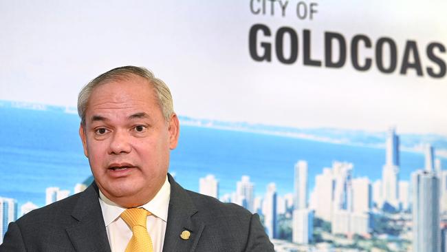 Gold Coast Mayor Tom Tate. Picture, John Gass