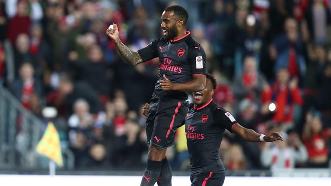 Alexandre Lacazette of Arsenal.