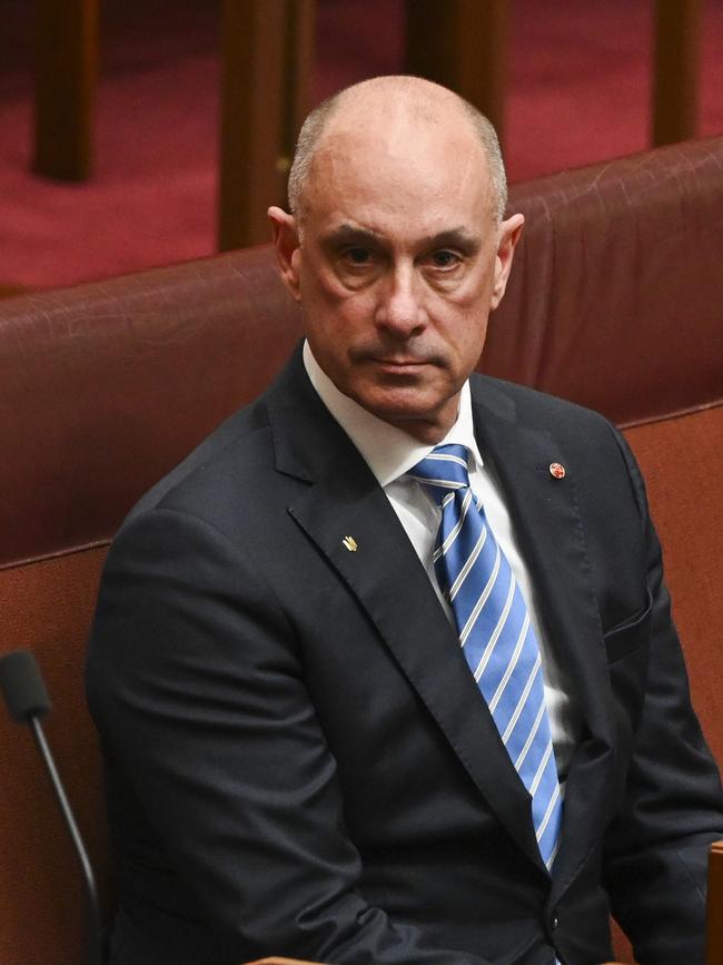 Senator David Van was sent to the crossbench. Picture: NCA NewsWire / Martin Ollman