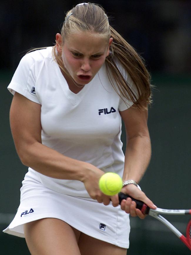 Jelena Dokic stunned the tennis world at Wimbledon in 1999-200.