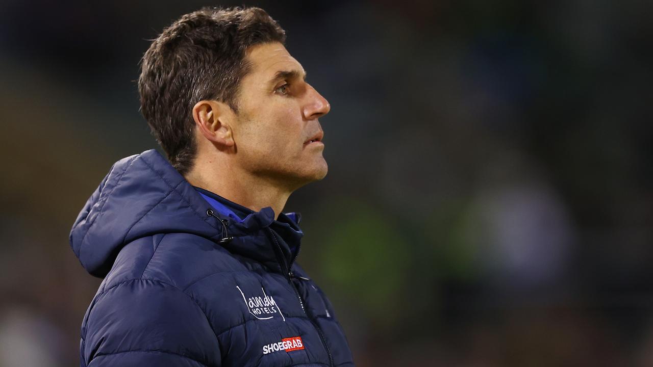 Former Bulldogs coach Trent Barrett. Picture: Mark Nolan/Getty Images