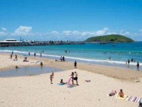 Jetty Beach - and it's no wonder the Covid refugees from Sydney want in on the Coffs Harbour experience.