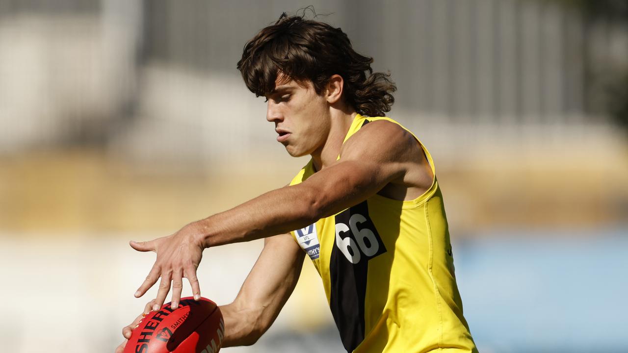 Luke Teal in action for Richmond’s VFL side.