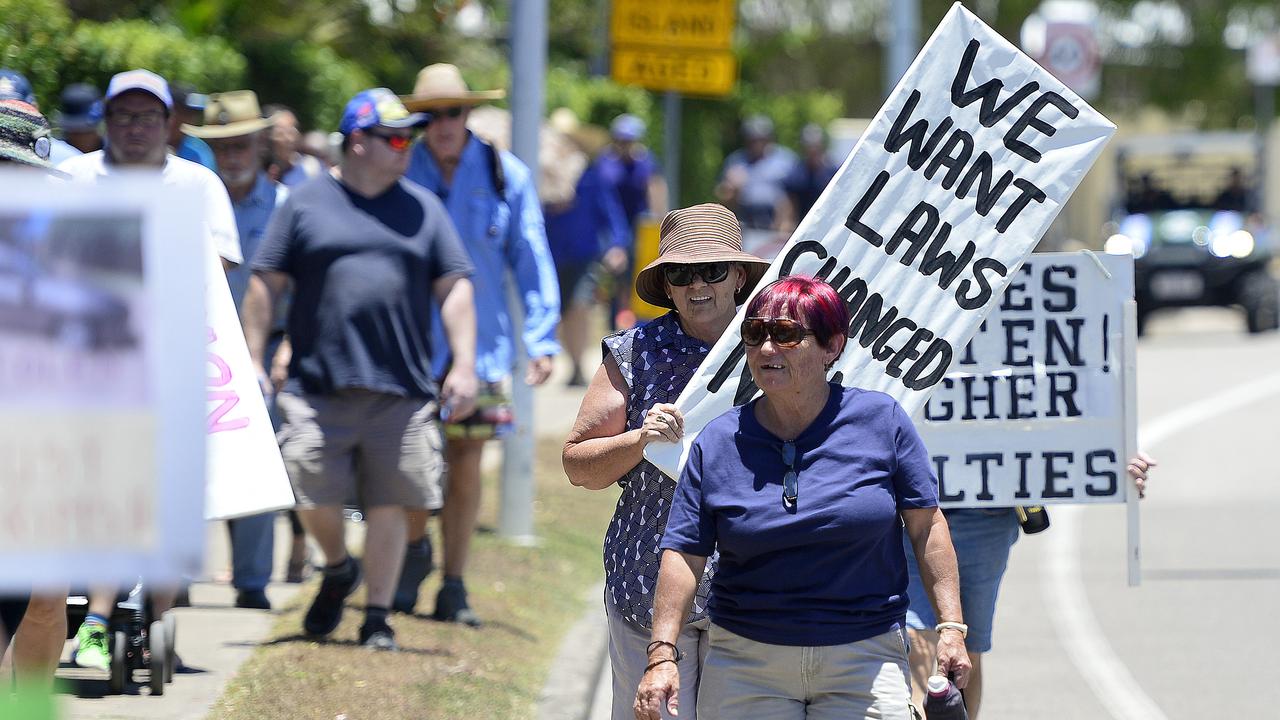 Townsville Crime Rally Hundreds Attend Take Back Townsville Crime